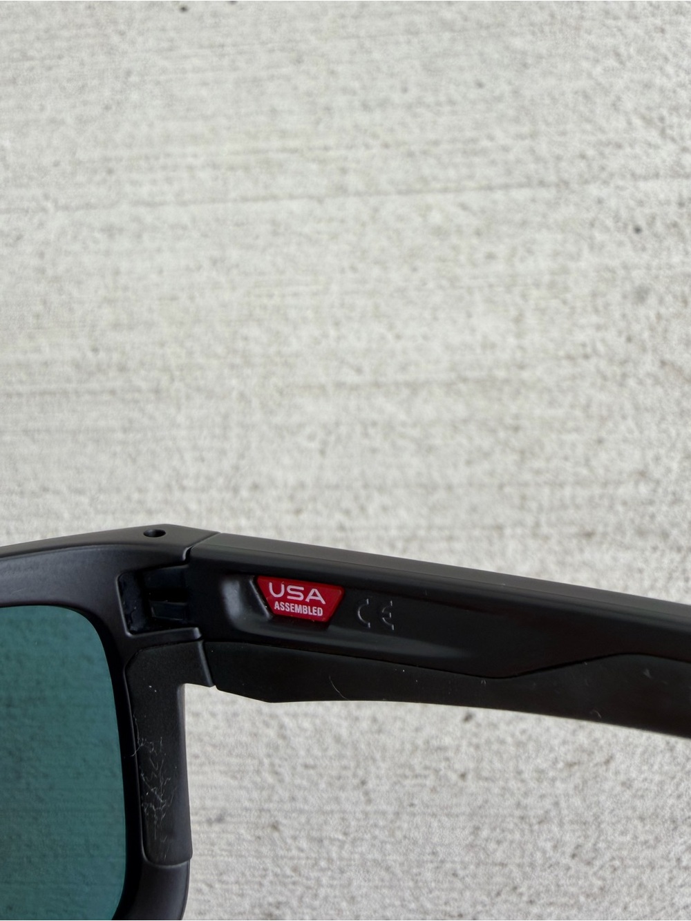Oakley Mainlink OO9264-07 Matte Black Ruby Iridium Polarized 57-17 w/ Case - Picture 5 of 12